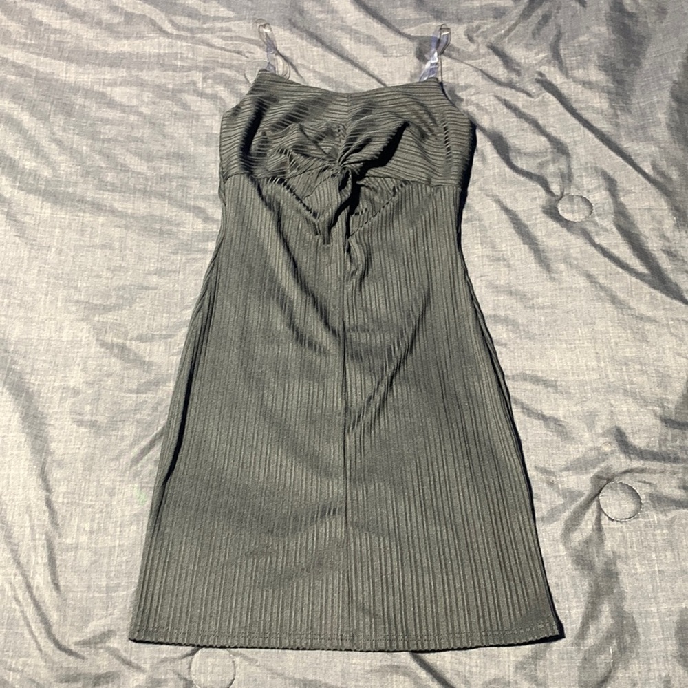 Mini black dress